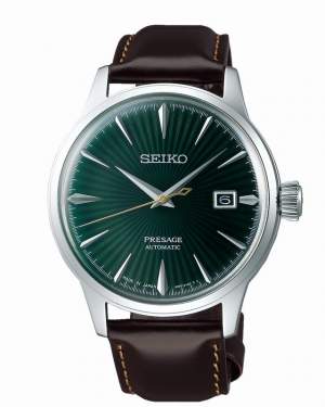 Seiko Presage Automatic SRPD37J1 - Orologio da uomo elegante acciaio - Casavola Noci