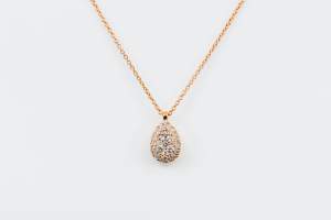 Collana goccia Liberty Rose piccolo - Gioielleria Casavola Noci - idea regalo laurea ragazza