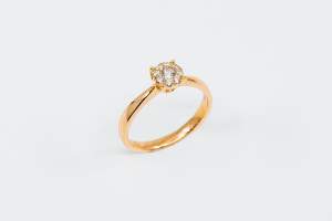 Anello Invisible diamonds rose - Gioielleria Casavola Noci