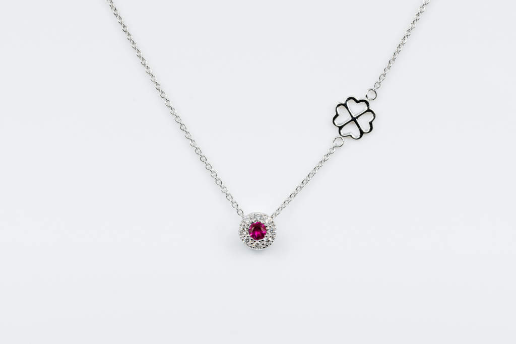 Collana Invisible Petite Rubis - Idea regalo fidanzata - Gioielleria Casavola Noci