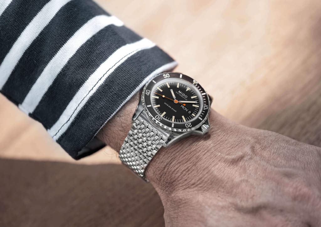 Mido Ocean Star Tribute M026.830.11.051.00 - Gioielleria Casavola - Promo indossato - orologio automatico uomo acciaio polso