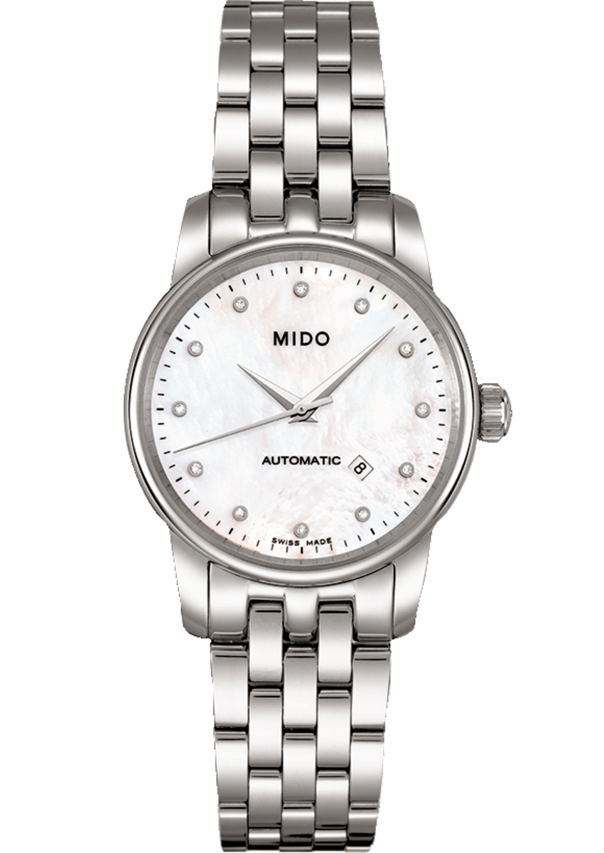 Mido Baroncelli M7600.4.69.1 - Gioielleria Casavola Noci - orologio donna diamanti - main - idee regalo