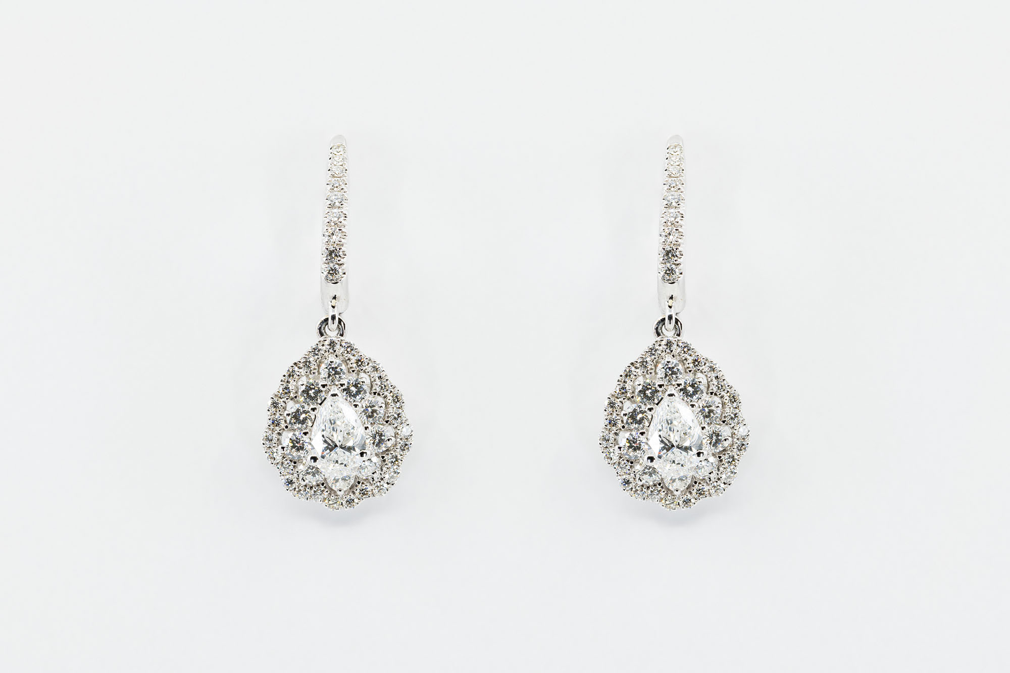 Crivelli I Will I Do orecchini goccia oro bianco - Gioielleria Casavola Noci - gioielli da sposa