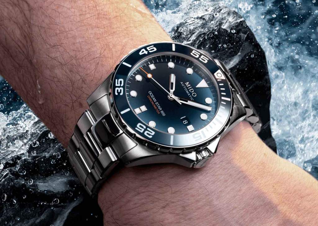 Mido Ocean Star Diver 600 M026.608.11.041.01 - Gioielleria Casavola Noci - orologio subacqueo uomo professionale - indossato