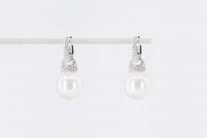 Orecchini perle australiane diamanti Prestige - Gioielleria Casavola Noci - idee regalo donne anniversario matrimonio