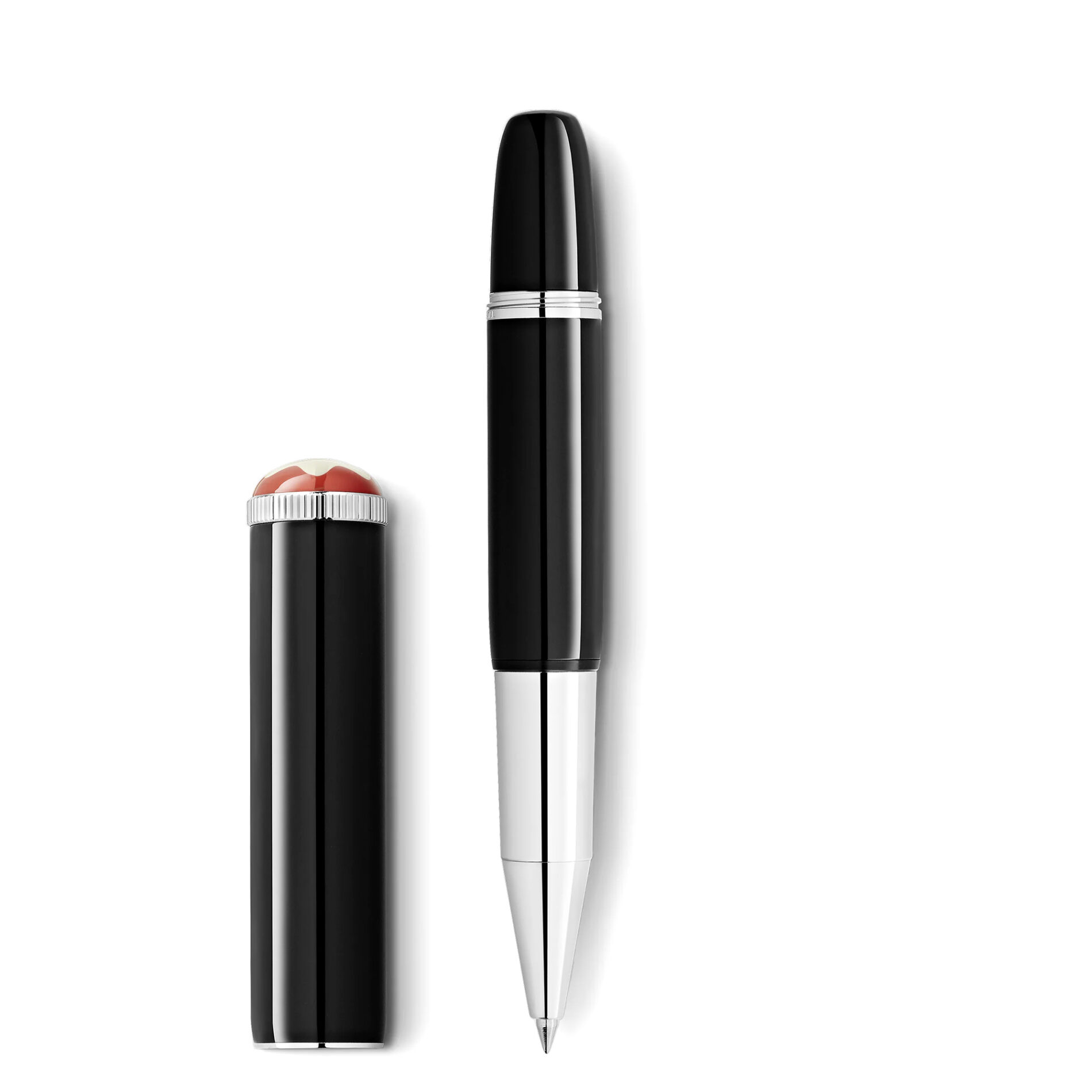 Montblanc Heritage Rouge et Noir baby roller 127852 - Gioielleria Casavola di Noci - penna da collezione - idee regalo laurea importante