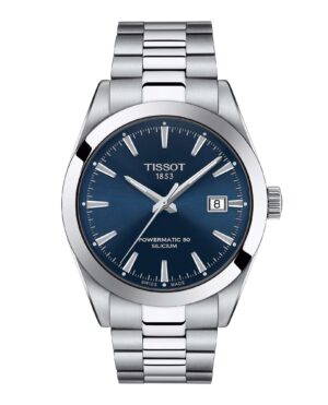 Tissot Gentleman Powermatic 80 T127.407.11.041.00 - Gioielleria Casavola di Noci - orologio automatico svizzero con spirale in silicio - quadrante blu