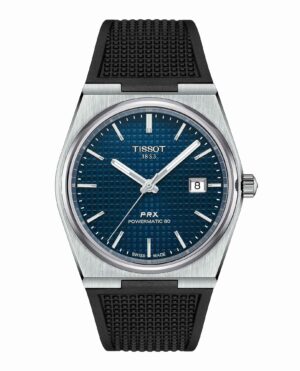 Tissot PRX Powermatic 80 T137.407.17.041.00 - Gioielleria Casavola di Noci - orologio automatico svizzero con cinturino in gomma