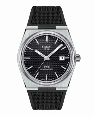 Tissot PRX Powermatic 80 T137.407.17.051.00 - Gioielleria Casavola di Noci - orologio automatico svizzero con cinturino in gomma