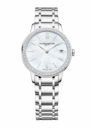 Baume et Mercier Classima Lady M0A10478 - Gioielleria Casavola di Noci - orologio svizzero da donna con diamanti - piccolo e raffinato