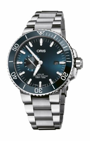 Oris Aquis Small Second 01 743 7733 4155-07 8 24 05PEB - Gioielleria Casavola di Noci - orologio automatico subacqueo svizzero in acciaio INOX