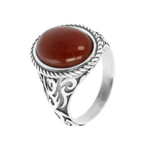 Anello uomo Albert M WSOX00460RCA - Gioielleria Casavola di Noci - idee regalo compleanno ragazzo 20 anni - chevalier argento con pietra