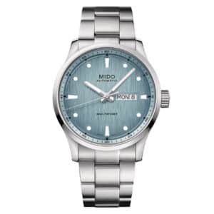 Mido Multifort M Freeze M038.430.11.041.00 - Gioielleria Casavola di Noci - orologio automatico svizzero da uomo con quadrante blu ghiaccio