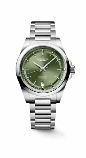 Longines Conquest L3.720.4.02.6 - Gioielleria Casavola di Noci - orologio svizzero automatico unisex cassa 38 mm quadrante verde