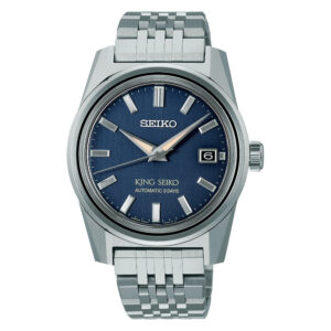 King Seiko KSK SPB389J1 - Gioielleria Casavola di Noci - orologio automatico giapponese di lusso - 72 ore di riserva di carica - quadrante blu