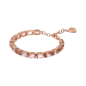 Bracciale tennis mosaico Bronzallure WSBZ02290.TPZ-CH - Gioielleria Casavola di Noci - idee regalo per lei - color oro rosa 18 carati