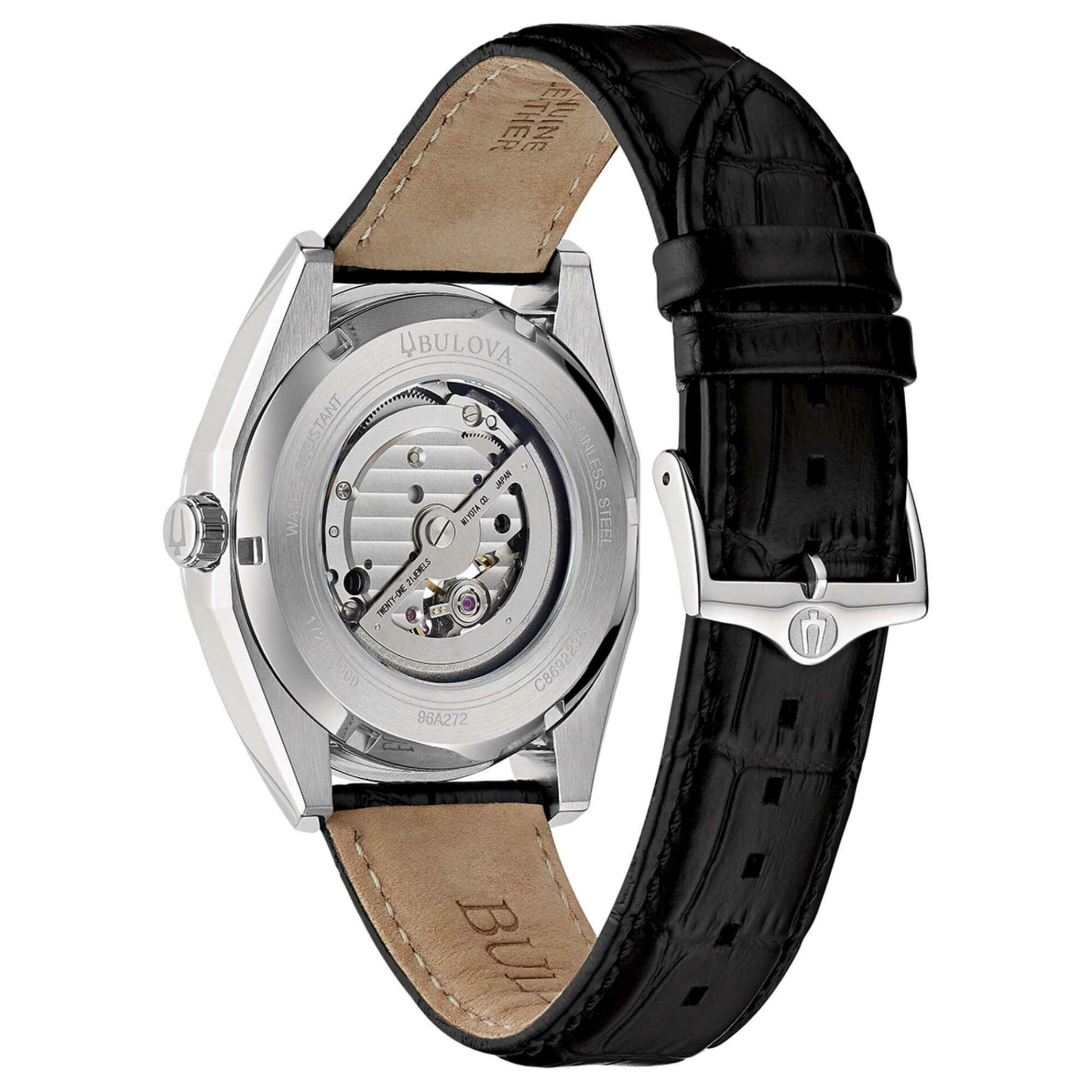 Bulova Surveyor Automatic 96A272 - Gioielleria Casavola di Noci - orologio automatico unisex con fondello avvitato ed oblò in vetro minerale