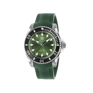 Gucci Dive YA136360 - Gioielleria Casavola di Noci - orologio automatico svizzero da uomo con cassa in acciaio INOX e quadrante verde