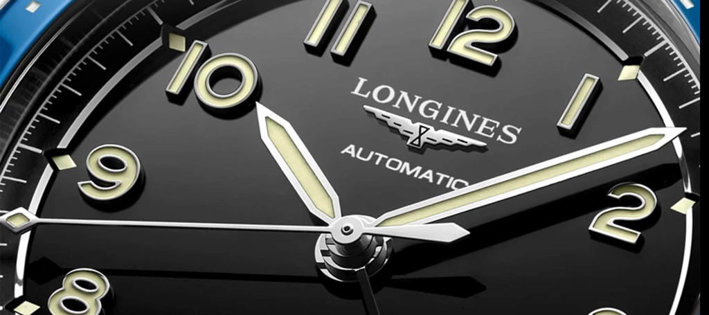 Longines Spirit Zulu Time x Wempe Referenza L38124596 - Gioielleria Casavola di Noci - Dettaglio quadrante