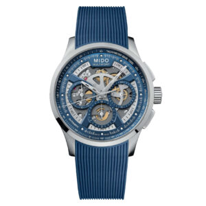 Mido Multifort Skeleton Chronograph M038.662.17.040.00 - Gioielleria Casavola di Noci - cronografo automatico svizzero da uomo scheletrato con vetro zaffiro