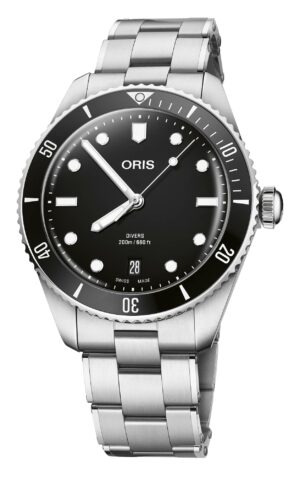 Oris Divers Sixty-Five 01 733 7795 4054-Set - Gioielleria Casavola di Noci - orologio automatico svizzero con cassa in acciaio INOX e doppio cinturino - impermeabilità 200 metri