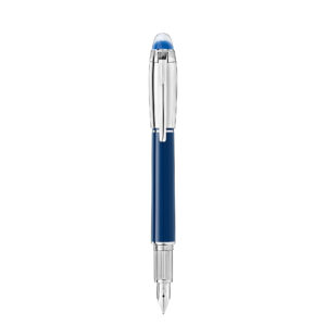 Montblanc StarWalker Blue Planet Doué stilografica 132436 - Gioielleria Casavola di Noci - realizzata in pregiata resina color blu