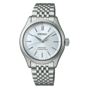 Seiko Presage Classic Series SPB521J1 - Gioielleria Casavola di Noci - orologio automatico da donna - cassa e bracciale in acciaio INOX - quadrante azzurro