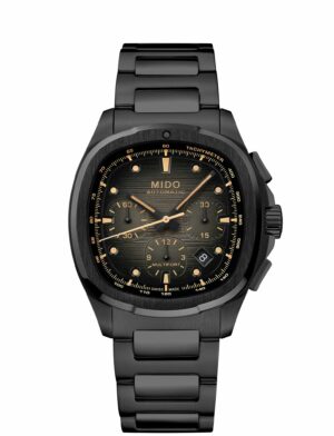 Mido Multifort TV Cronograph M049.527.33.081.00 - Gioielleria Casavola di Noci - orologio automatico svizzero con calibro di manifattura- cassa in acciaio INOX color nero