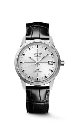 Longines Ultra-Chron Classic L2.537.4.72.2 - Gioielleria Casavola di Noci - orologio automatico svizzero con certificato COSC - cassa in acciaio INOX da 37 mm di diametro