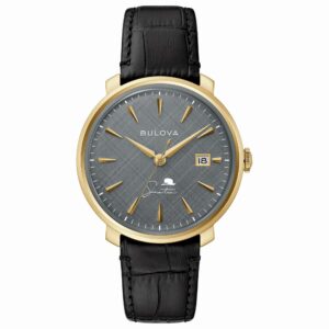 Bulova Frank Sinatra 97B201 - Gioielleria Casavola di Noci - orologio automatico - quadrante antracite - lancette dorate
