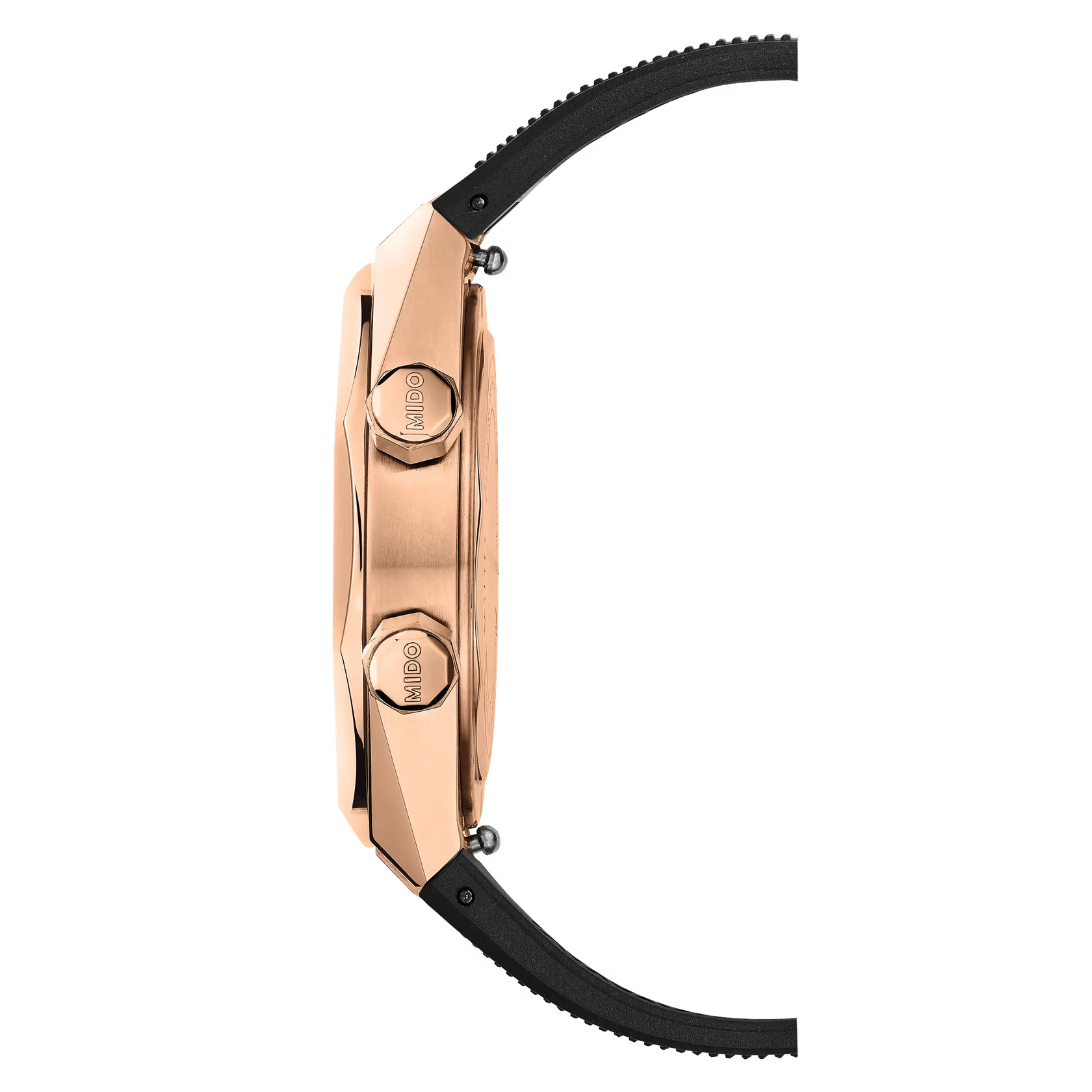 Mido Multifort 8 Two Crowns M047.507.37.051.00 - Gioielleria Casavola di Noci - orologio automatico svizzero con cinturino in gomma color nero