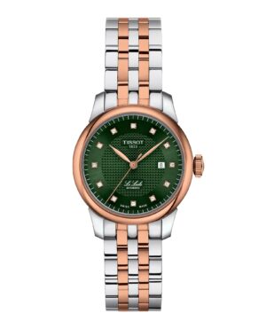 Tissot Le Locle Automatic Lady T006.207.22.096.00 - Gioielleria Casavola di Noci - orologio svizzero da donna automatico con diamanti - bicolore argento oro rosa